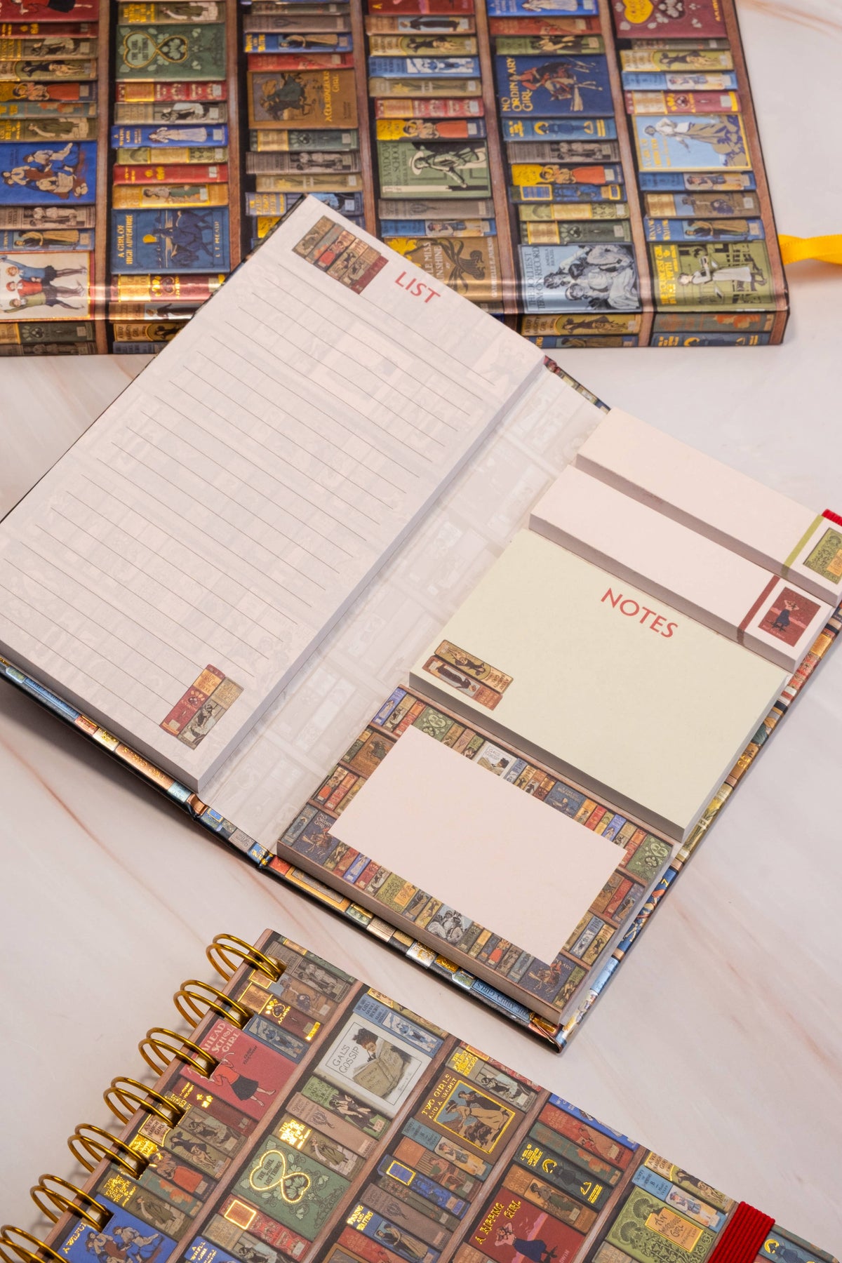 Bodleian Libraries: High Jinks Bookshelves Sticky Notes Fold