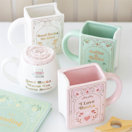Book Shaped Mug