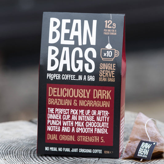 Deliciously Dark - Coffee Bean Bags x 10