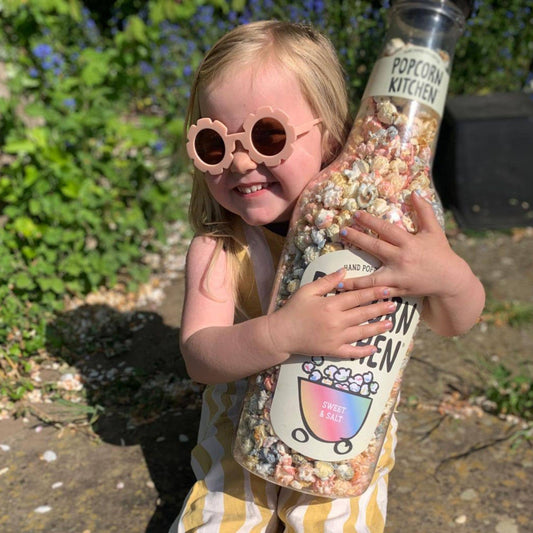 Giant 'Moneybox' Popcorn Bottle, Rainbow Sweet & Salt 550g