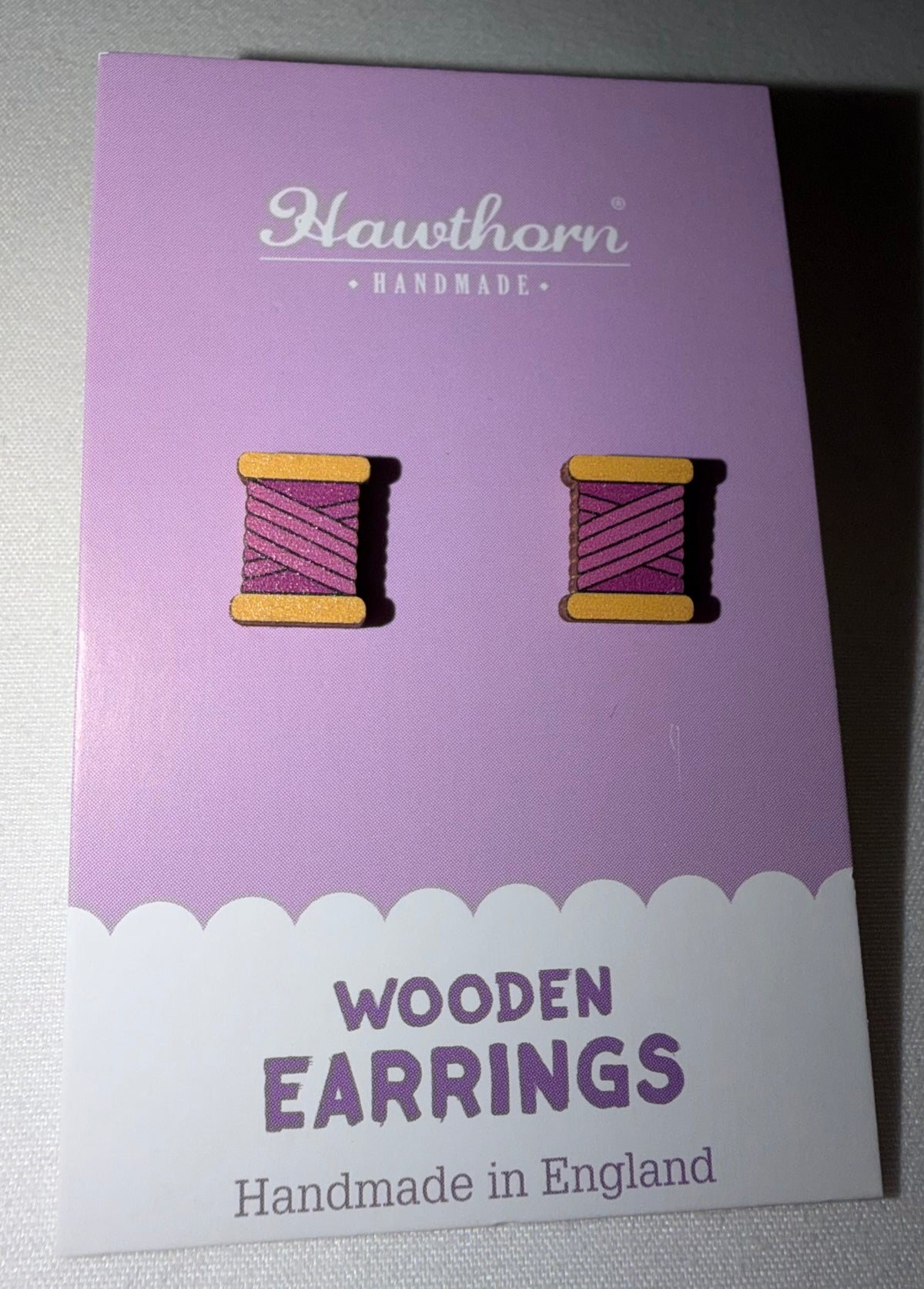 Wooden Craft Themed Earrings