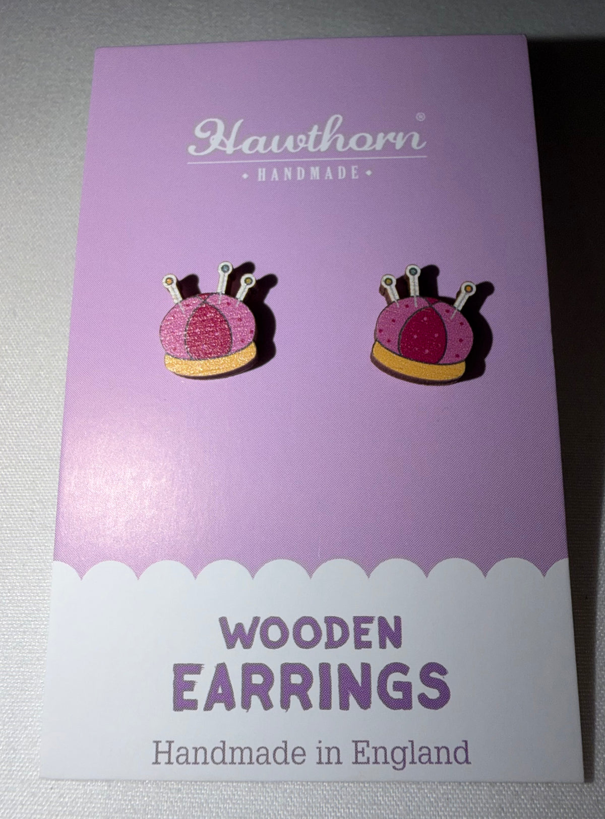 Wooden Craft Themed Earrings