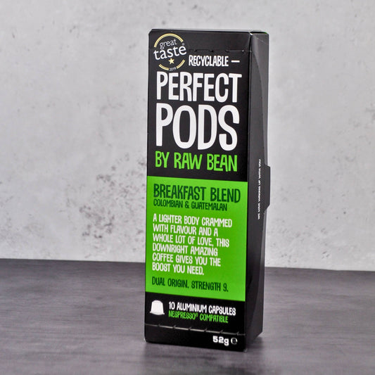 Breakfast Blend Perfect Pods (strength 9) - 100% Aluminium